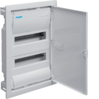 Skydelis p/t 24 modulių IP30 metalinės durys - HAGER