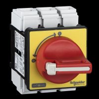 Jungiklis saugumo 3P 80A 30kW IP20 raudona rankena VBF TeSys - SCHNEIDER ELECTRIC