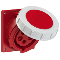 Lizdas CEE į/l 5P 32A 400V IP67 - PCE