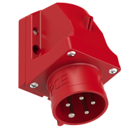 Kištukas CEE v/t 5P 16A 400V su fazių sekos pakeitimu - PCE