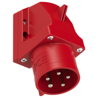 Kištukas CEE v/t 5P 32A 400V su fazių sekos pakeitimu - PCE