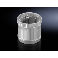 Švyturėlis skaidrus LED 24V AC/DC IP65 mirksintis 360 laipsnių SG 2370.531 - RITTAL