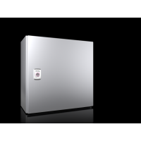 Skydas v/t 380x380x210 IP66 nerūdijančio plieno su montažine plokšte AX 1006.000 - RITTAL
