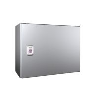 Skydas v/t 380x300x210 IP66 nerūdijančio plieno su montažine plokšte AX 1011.000 - RITTAL