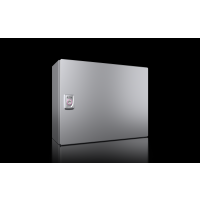 Skydas v/t 380x300x155 IP66 nerūdijančio plieno su montažine plokšte KX 1588.000 - RITTAL