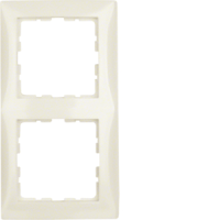 Rėmelis dvigubas dramblio kaulo spalvos blizgus S.1 - BERKER