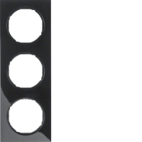 Rėmelis trigubas juodas blizgus-juodas R.3 - BERKER