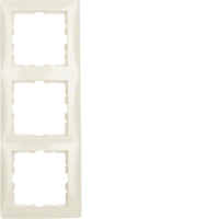 Rėmelis trigubas dramblio kaulo spalvos blizgus S.1 - BERKER