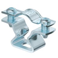 Apkaba 14-17mm kabelių ir vamzdžių tvirtinimui su skyle cinkuota E30-E90 ASL 733 17 G - OBO BETTERMANN