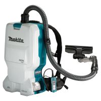 Siurblys dulkių akumuliatorinis 2x18V 6l kuprinės tipo LXT - MAKITA