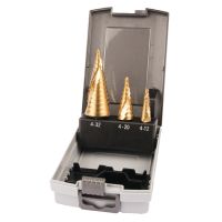 Rinkinys grąžtų pakopinių (4-12, 4-20, 4-32mm) - MAKITA