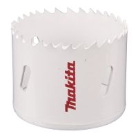 Freza 57mm gipso kartonui, medžiui, metalui, plastikui be centravimo grąžto HSS - MAKITA