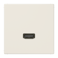 Lizdas p/t HDMI dramblio kaulo spalvos LS - JUNG