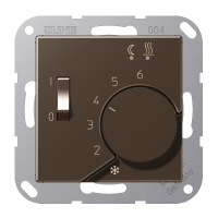 Termostatas grindų p/t +10- +50C su dangteliu Moka A - JUNG