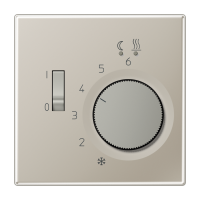 Termostatas grindų p/t +10- +50C plieninis su dangteliu LS - JUNG