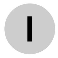 Plokštelė mygtukui skaidri "I" M22-XDL-W-X1 - EATON