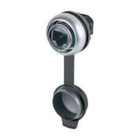 Lizdas RJ45 IP65 M22-RJ45-SA - EATON