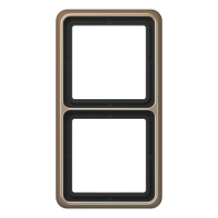 Rėmelis dvigubas bronzinis CD - JUNG