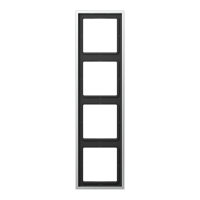 Rėmelis keturgubas aliumininis LS - JUNG