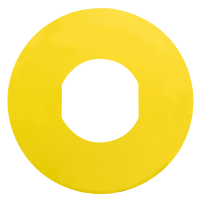 Lentelė užrašams geltona D60mm - SCHNEIDER ELECTRIC