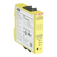 Relė saugos 3no+1nc 24V DC SSR10 - ABB