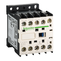Relė kontaktorinė tarpinė 3no+1nc 60V DC CA3K TeSys - SCHNEIDER ELECTRIC