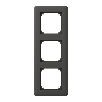 Rėmelis trigubas antracito spalvos Exxact Primo - SCHNEIDER ELECTRIC