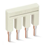 Trumpiklis 4 polių pilkas 2002 serijai - WAGO