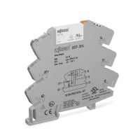 Relė tarpinė 1co 6A 24V DC su lizdu ir geltonu LED - WAGO