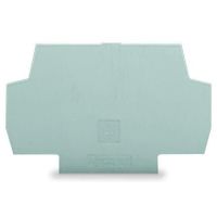 Dangtelis galinis 1mm gnybtui atskyrimo pilkas - WAGO