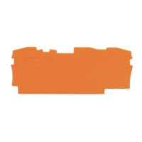 Dangtelis galinis 1mm gnybtui 3 laidams oranžinis 2006 serijai - WAGO