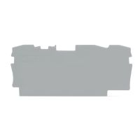 Dangtelis galinis 1mm gnybtui pilkas 2004 serija - WAGO