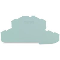 Dangtelis galinis 0.8mm gnybtui pilkas 2002 serijai - WAGO