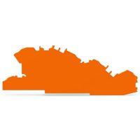 Dangtelis galinis 1mm gnybtui oranžinis 2005 serijai - WAGO