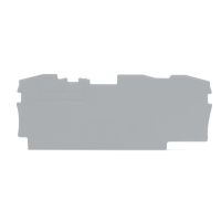 Dangtelis galinis 1mm gnybtui pilkas 2006 serijai - WAGO