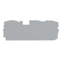 Dangtelis galinis 1mm gnybtui pilkas 2010 serijai - WAGO