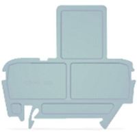 Dangtelis galinis 2mm gnybtui pilkas 2002 serijai - WAGO