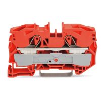 Gnybtas 16mm2/12mm oranžinis ant bėgelio - WAGO