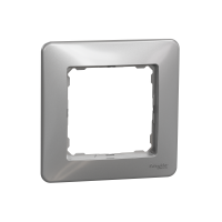 Rėmelis viengubas IP20 aliuminio spalvos SEDNA DESIGN - SCHNEIDER ELECTRIC