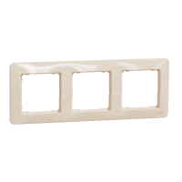 Rėmelis trigubas IP20 dramblio kaulo spalvos SEDNA DESIGN - SCHNEIDER ELECTRIC