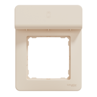 Rėmelis viengubas IP20 su laikikliu telefonui dramblio kaulo spalvos SEDNA DESIGN - SCHNEIDER ELECTRIC