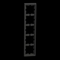 Rėmelis penkiagubas antracito spalvos Termoplast lakuot SYSTEM DESIGN - SCHNEIDER ELECTRIC