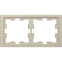 Rėmelis dvigubas sahara spalvos SYSTEM DESIGN - SCHNEIDER ELECTRIC
