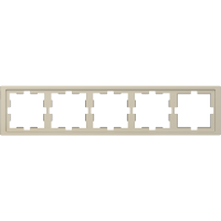 Rėmelis penkiagubas sahara spalvos SYSTEM DESIGN - SCHNEIDER ELECTRIC