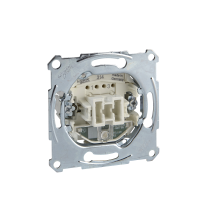 Jungiklis p/t viengubas 2 polių su indikacija varžtiniai kontaktai 10A 250V Merten Aquadesign - SCHNEIDER ELECTRIC