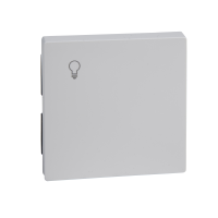 Klavišas viengubam jungikliui antibakterinis su simboliu "Lemputė" baltas RAL9016 System M - SCHNEIDER ELECTRIC