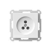 Lizdas telefono p/t be rėmelio 3 polių užspaudžiami kontaktai baltas Exxact - SCHNEIDER ELECTRIC