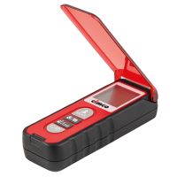 Matuoklis atstumo lazerinis 30m su LCD ekranu 2x1.5V AAA II klasė FVP-30 - CIMCO