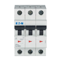 Automatas 3P 63A K 15kA FAZ-K63/3 - EATON