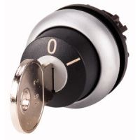 Galvutė perjungikliui su raktu 2 padėčių su fiksacija "0-I" M22-WRS-MS2-A1 - EATON